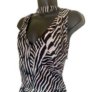 NWT White House Black Market Highlow Dress Size 12